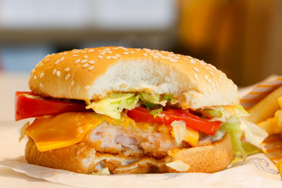 SHRIMP BURGER